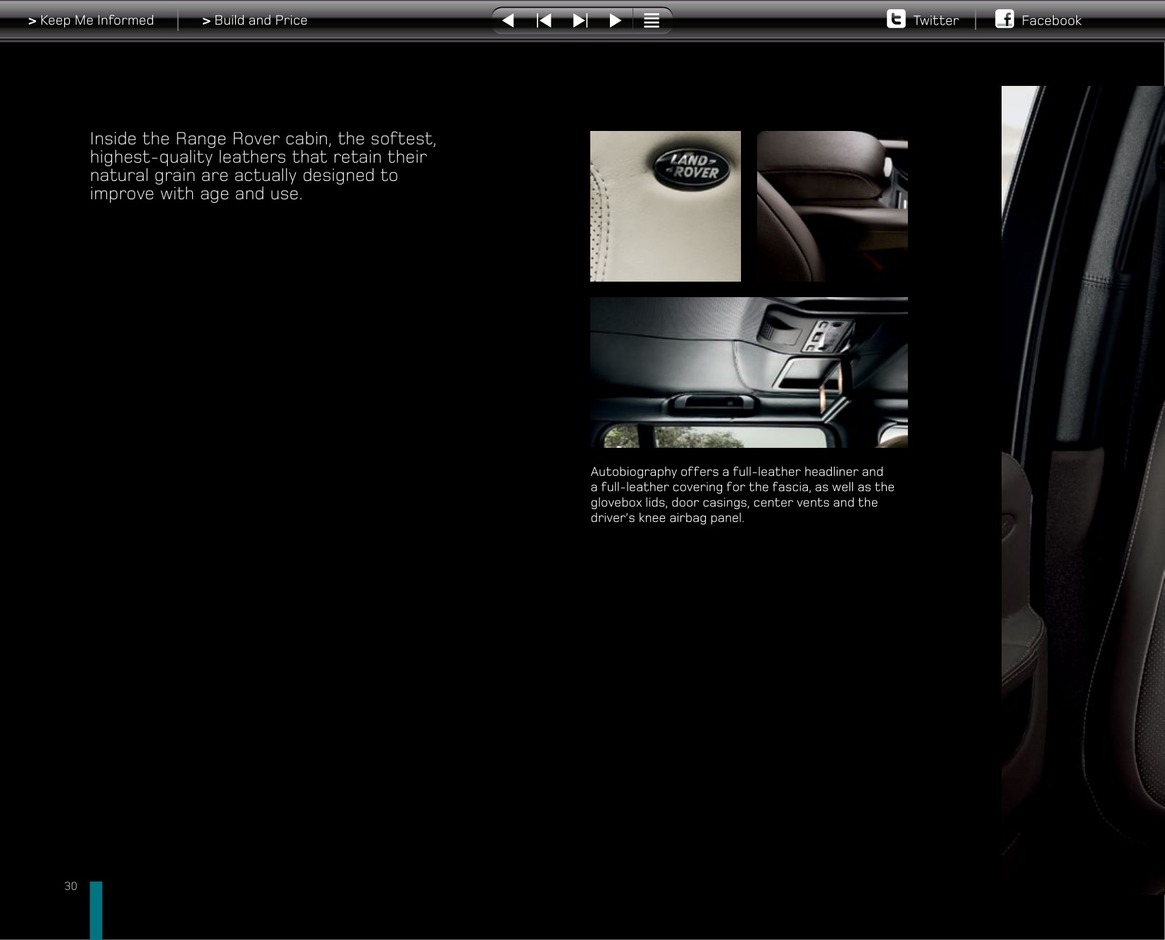 2012 Range Rover Brochure Page 4